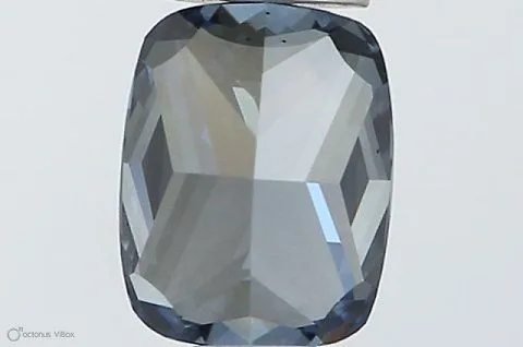 0.51ct CUSHION Fancy Vivid Blue VS1 Coloured Lab diamond