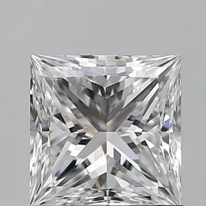 0.9ct PRINCESS F VS1 Natural diamond