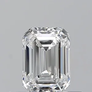 0.5ct EMERALD E VVS1 Natural diamond