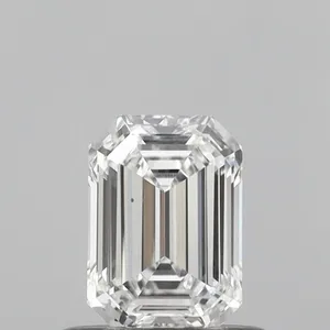 0.58ct EMERALD F SI1 Lab diamond