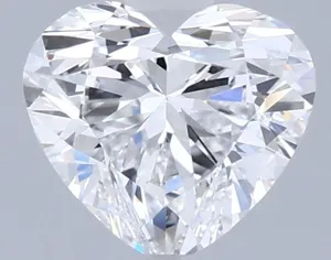 1.01ct HEART D VVS1 Lab diamond