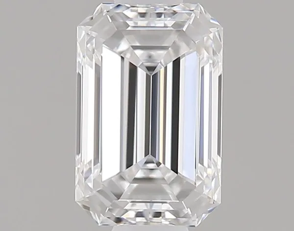 0.42ct EMERALD D VVS2 Natural diamond