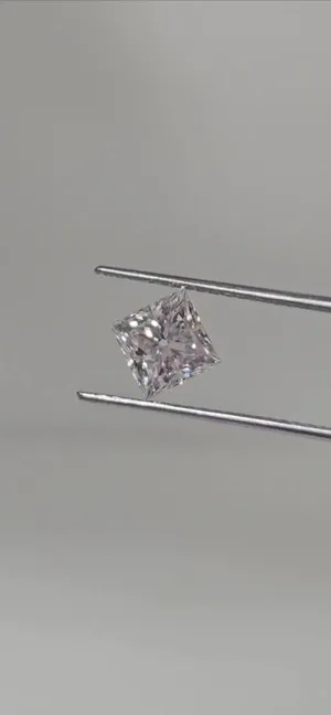 1.21ct PRINCESS H VVS2 Natural diamond