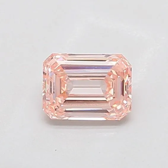 1.03ct EMERALD Fancy Intense Pink VVS2 Coloured Lab diamond