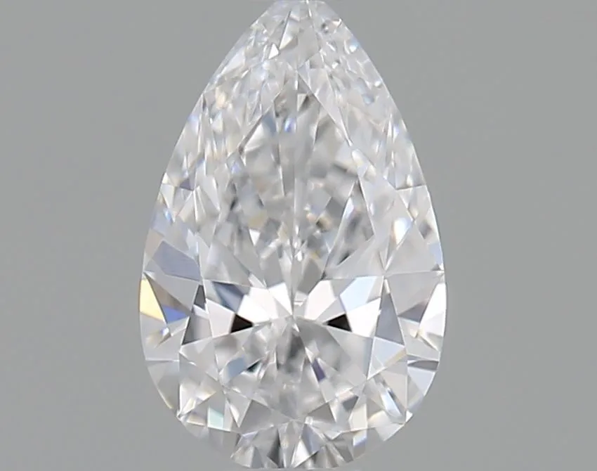 0.40ct PEAR D VVS2 Natural diamond