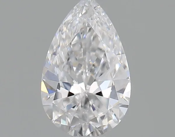 0.4ct PEAR D VVS2 Natural diamond