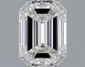 0.7ct EMERALD G VVS2 Natural diamond