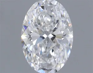 0.51ct OVAL D SI1 Natural diamond