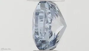 0.34ct CUSHION Fancy Intense Blue VS1 Coloured Lab diamond