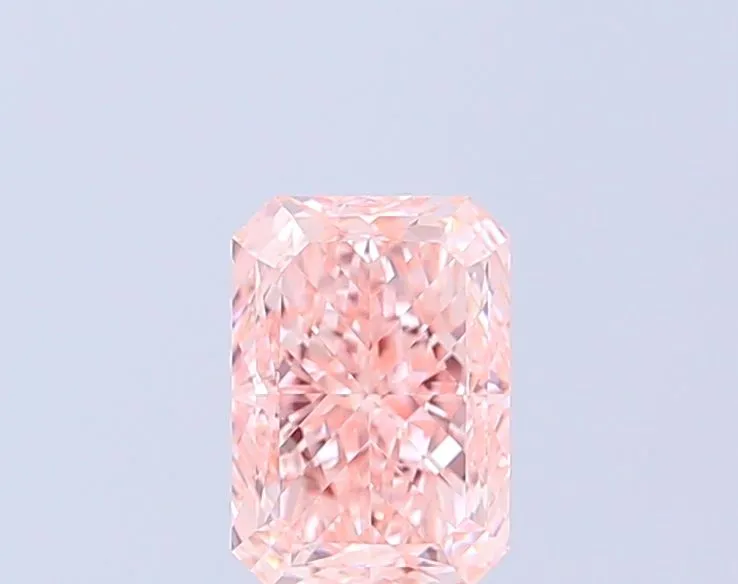 1.03ct RADIANT Fancy Vivid Pink VVS1 Coloured Lab diamond