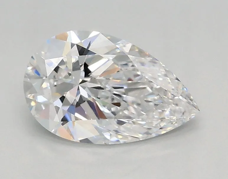 0.89ct PEAR D VVS2 Lab Grown diamond