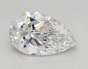 0.89ct PEAR D VVS2 Lab diamond