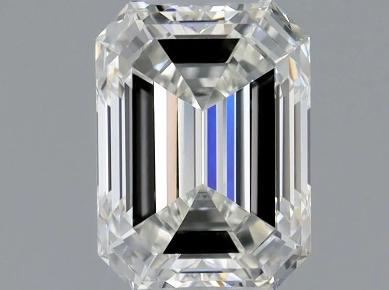 0.40ct EMERALD H VVS2 Natural diamond