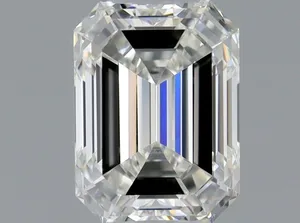 0.4ct EMERALD H VVS2 Natural diamond