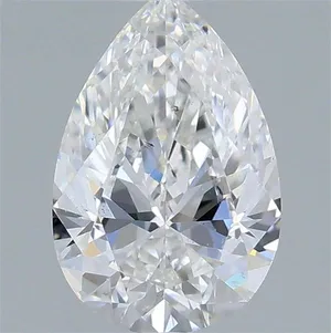 0.5ct PEAR F VS2 Natural diamond