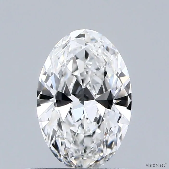 0.53ct OVAL F VVS2 Natural diamond