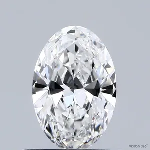 0.53ct OVAL F VVS2 Natural diamond