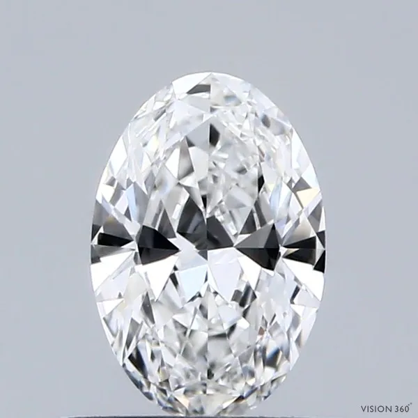 0.53ct OVAL F VVS2 Natural diamond