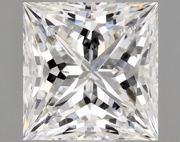1.01ct PRINCESS F VS1 Natural diamond