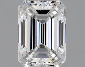 0.62ct EMERALD D SI1 Natural diamond