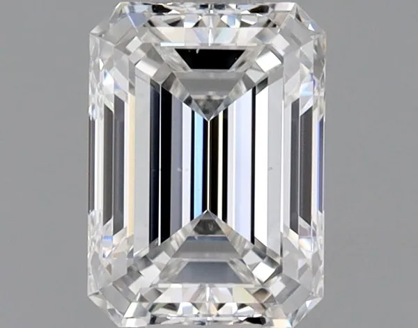 0.62ct EMERALD D SI1 Natural diamond