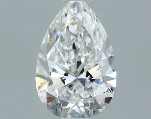 0.5ct PEAR F VVS1 Natural diamond