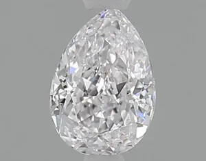 0.31ct PEAR D IF Natural diamond