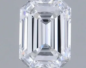 0.3ct EMERALD D SI2 Natural diamond