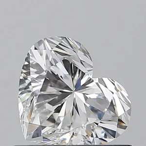 0.72ct HEART E VVS2 Natural diamond
