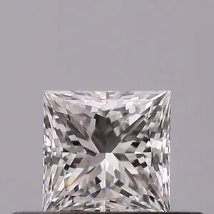 0.32ct PRINCESS E VVS1 Natural diamond