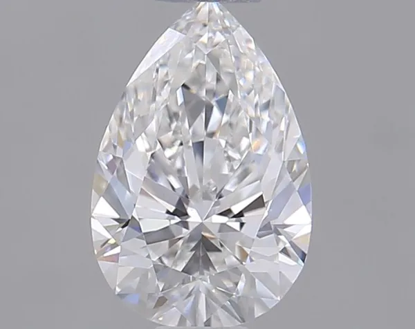 0.5ct PEAR F VVS2 Natural diamond