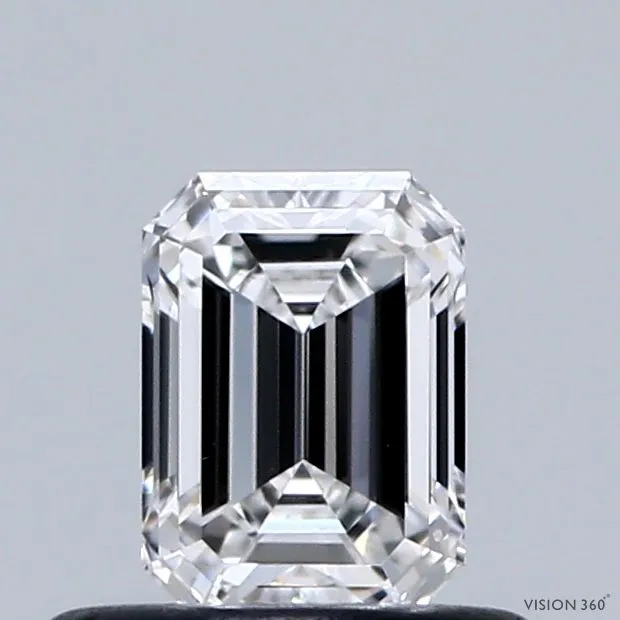 0.50ct EMERALD D VVS1 Natural diamond