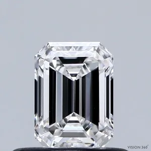 0.5ct EMERALD D VVS1 Natural diamond