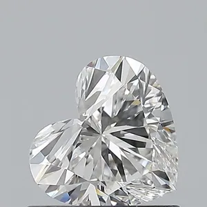0.7ct HEART F VS2 Natural diamond