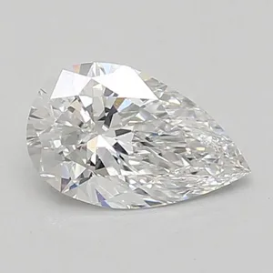 0.88ct PEAR D VVS2 Lab diamond