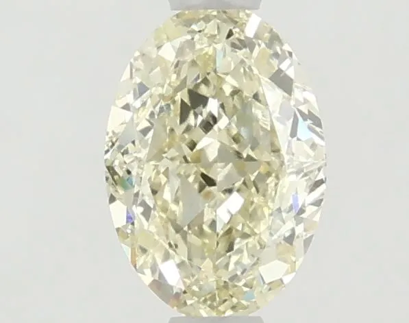 1.03ct OVAL Fancy Yellow VVS2 Coloured Lab diamond