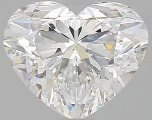 1.01ct HEART F SI1 Natural diamond
