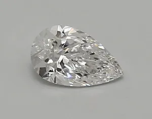 0.64ct PEAR D VVS1 Lab diamond
