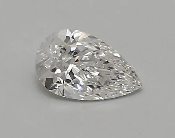0.64ct PEAR D VVS1 Lab diamond