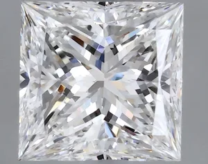 0.54ct PRINCESS E VVS1 Natural diamond