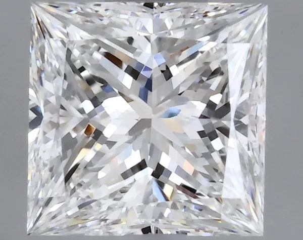 0.54ct PRINCESS E VVS1 Natural diamond