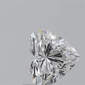 1.01ct HEART D VS2 Natural diamond