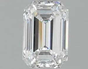 0.51ct EMERALD D SI2 Natural diamond
