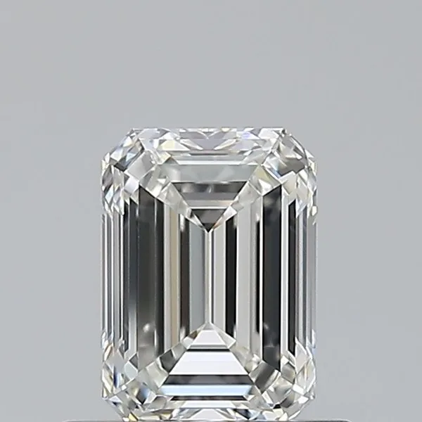 0.7ct EMERALD H VVS1 Natural diamond
