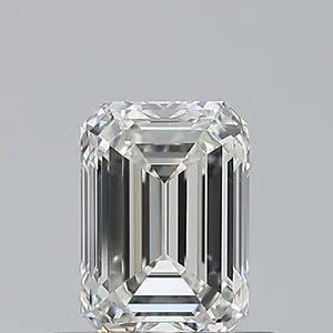 0.7ct EMERALD H VVS1 Natural diamond