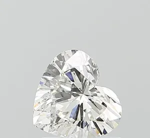 1.05ct HEART F VVS2 Lab diamond