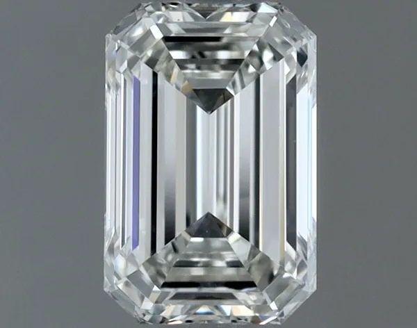 0.64ct EMERALD H VVS2 Natural diamond