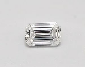 0.32ct EMERALD D FL Lab diamond