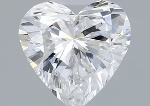 0.57ct HEART D VS2 Lab diamond