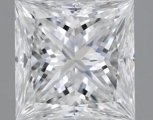0.58ct PRINCESS F VVS1 Natural diamond